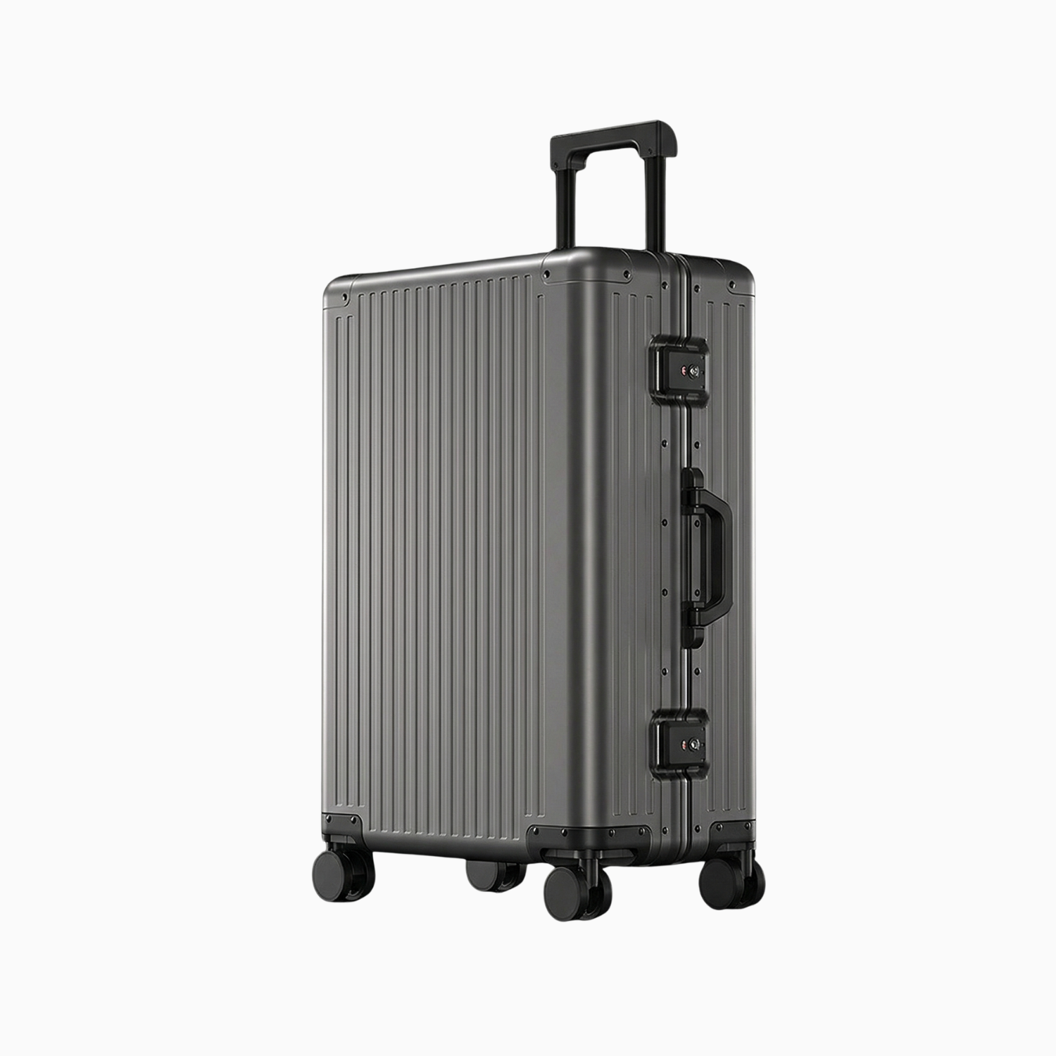 Valore Aluminum Suitcase Grey