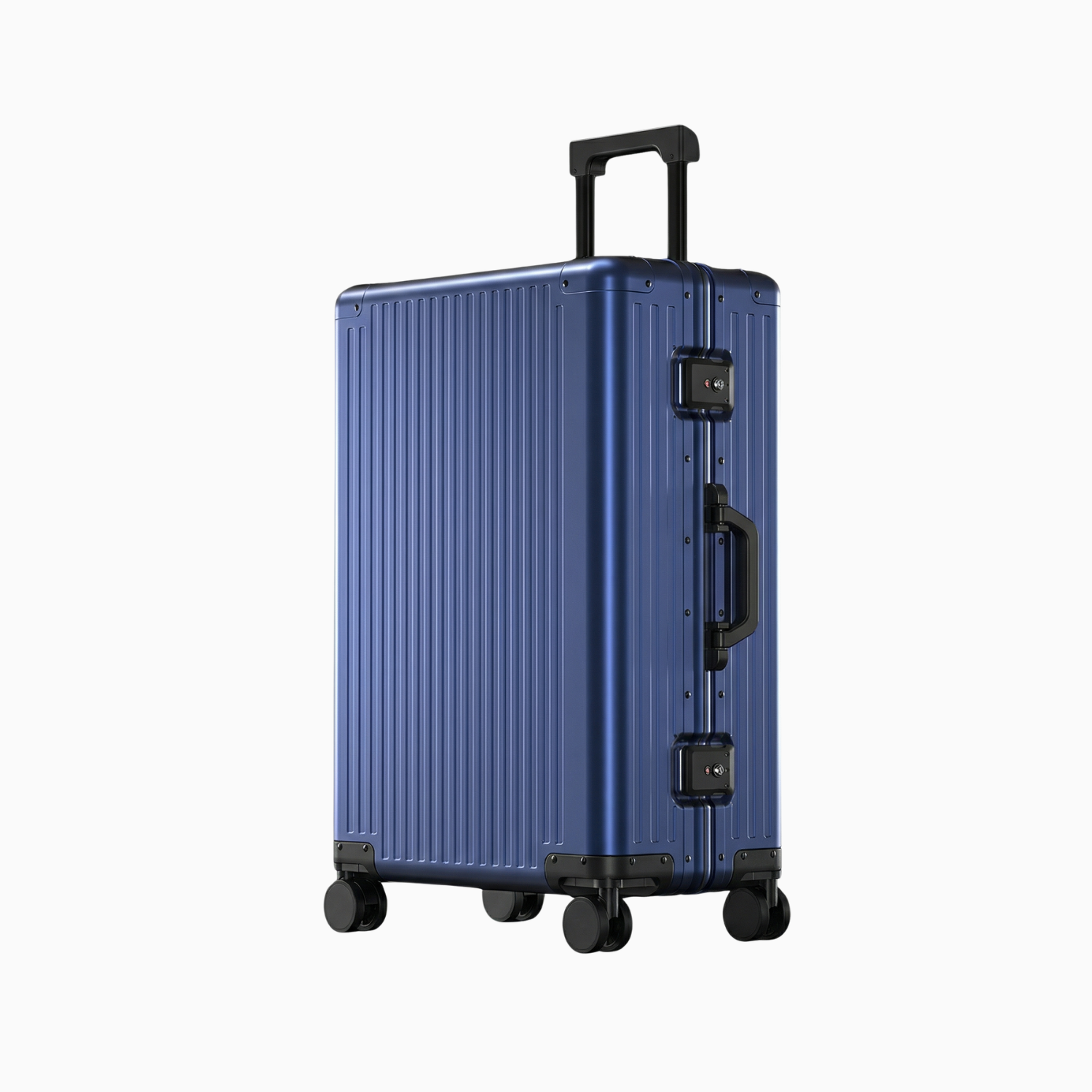 Valore Aluminum Suitcase Navy