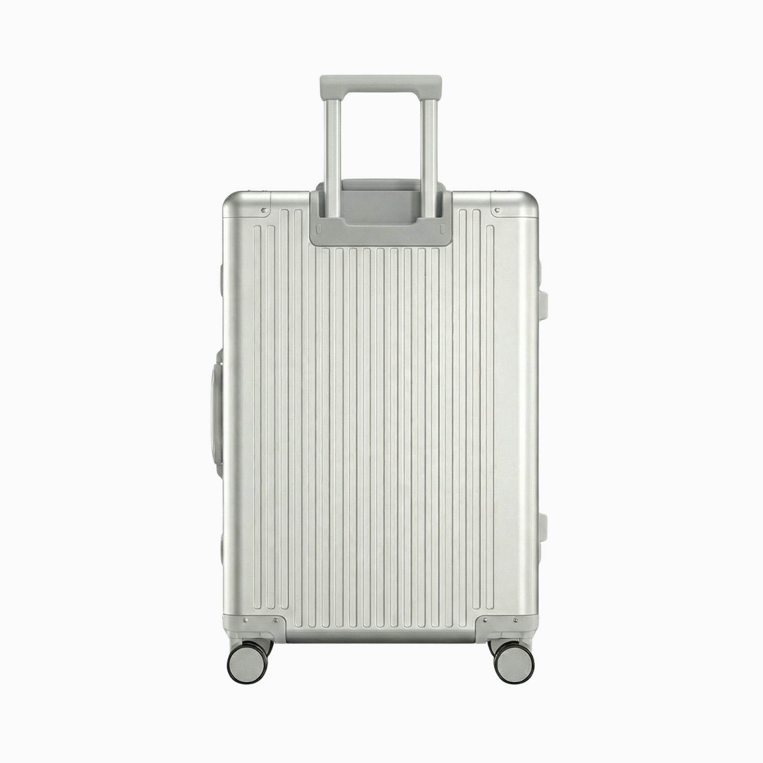Valore Aluminum Suitcase Silver