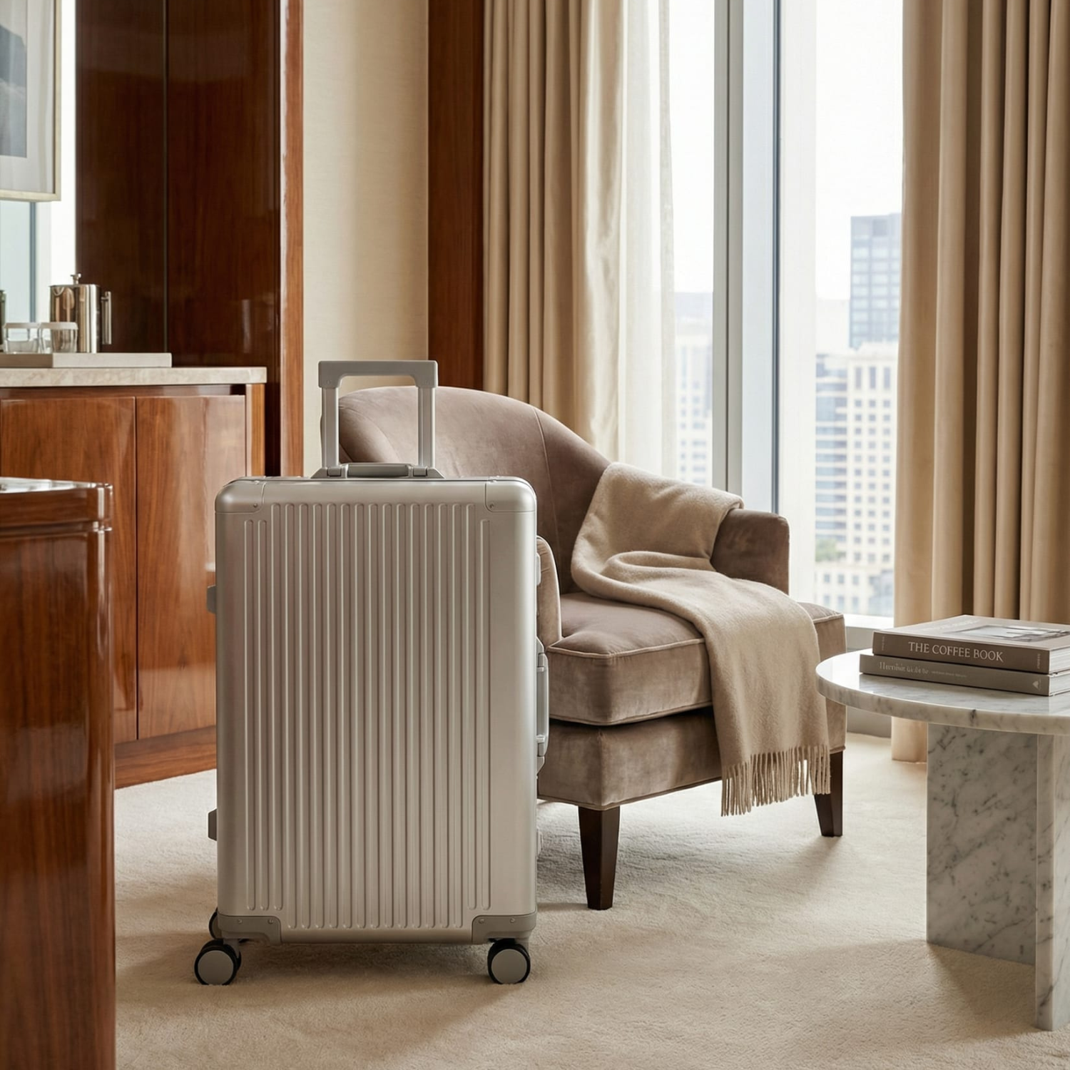 Valore Silver in hotel room