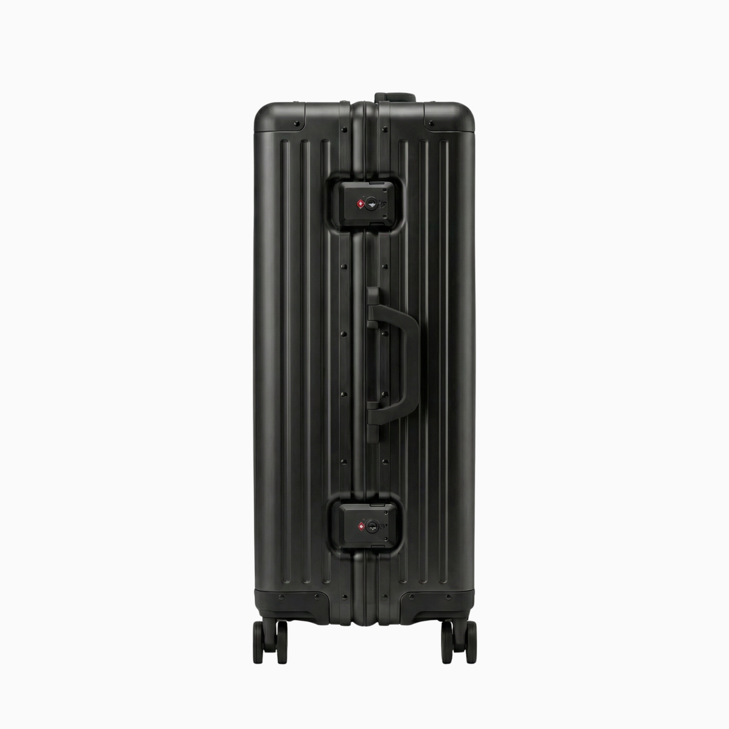 Valore Aluminum Suitcase Black