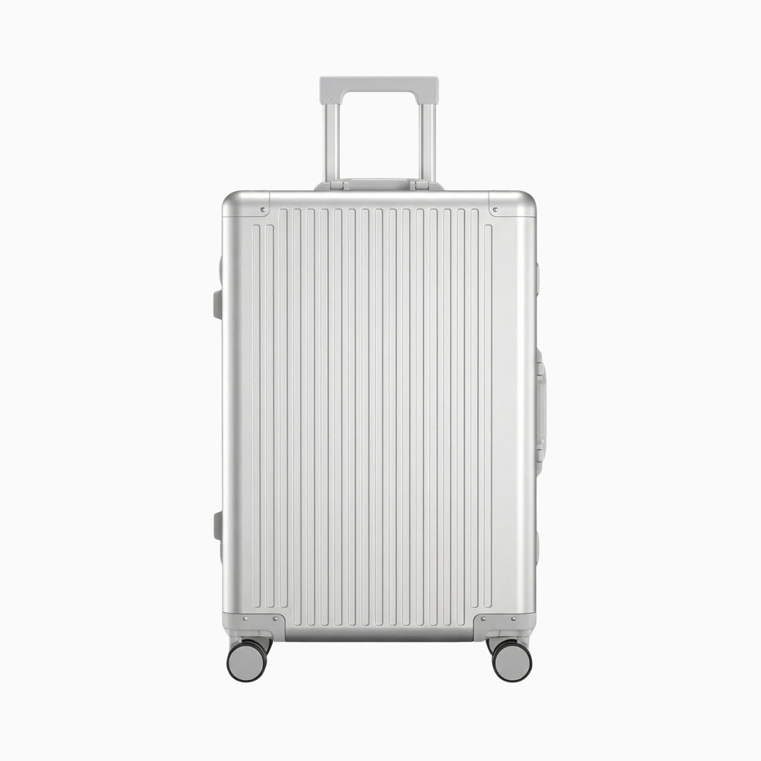 Valore Aluminum Suitcase Silver