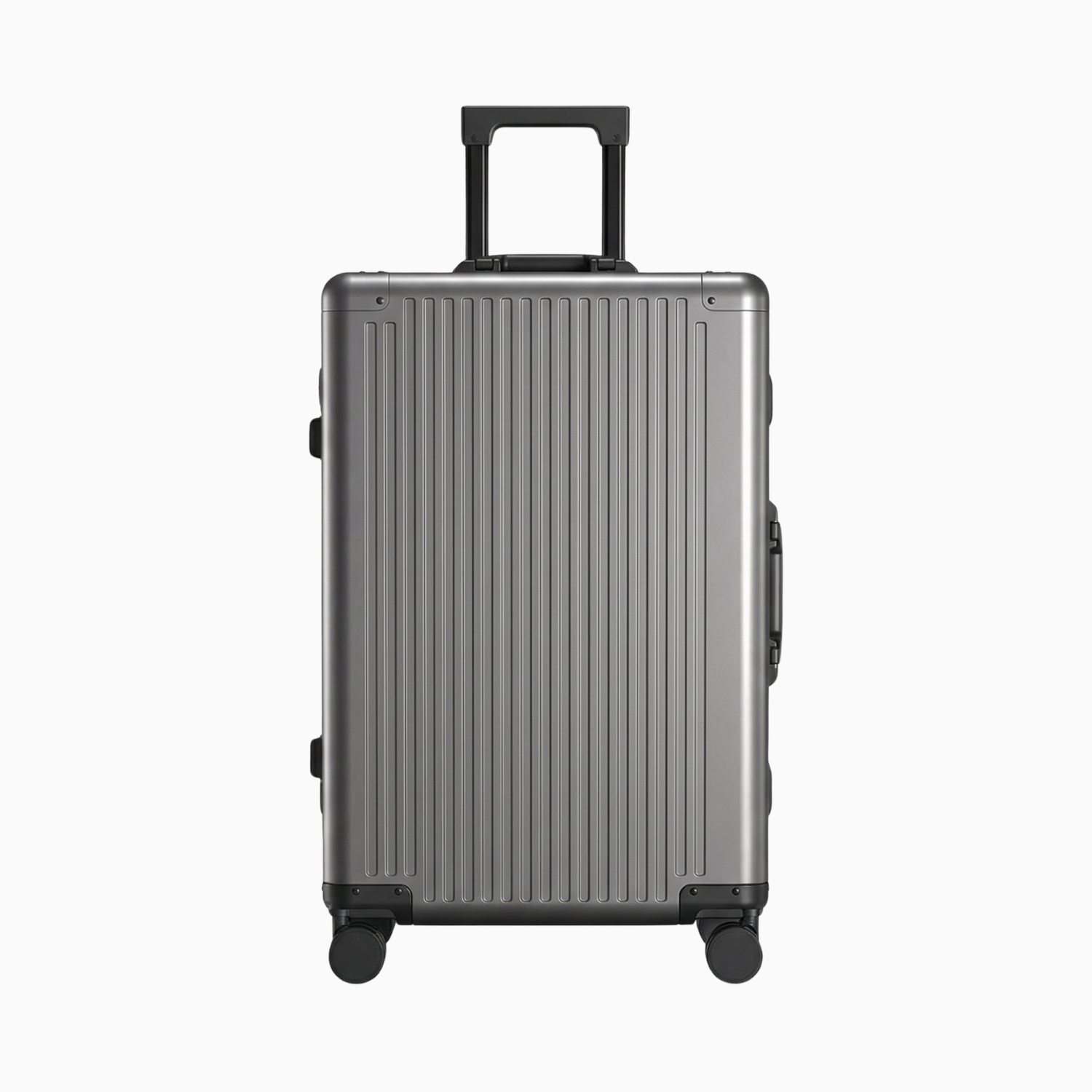Valore Aluminum Suitcase Grey